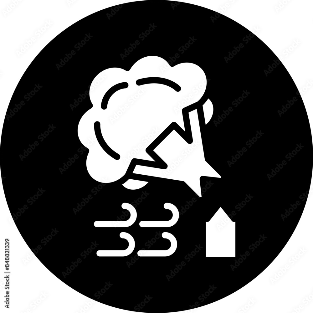 Vector Design Tree Broken Icon Style Vector Design Tree Broken Icon Style
