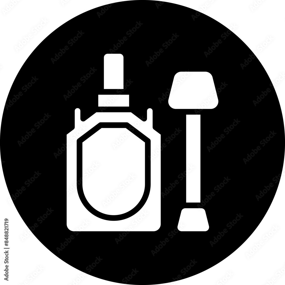 Vector Design Correction Fluid Icon Style Vector Design Correction Fluid Icon Style