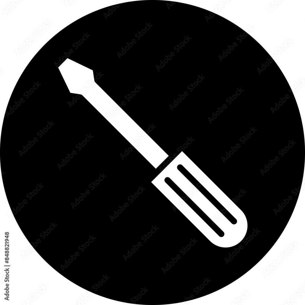 Vector Design Screwdriver Icon Style Vector Design Screwdriver Icon Style