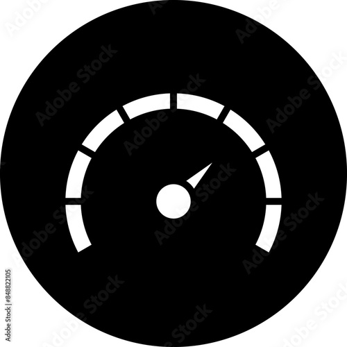 Vector Design Tachometer Icon Style