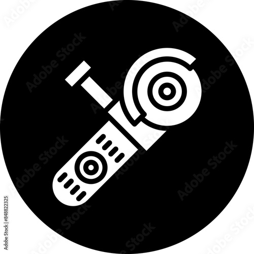 Vector Design Grinder Tool Icon Style