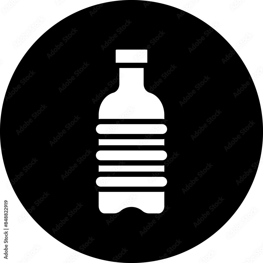 Vector Design Water Bottle Icon Style Vector Design Water Bottle Icon Style