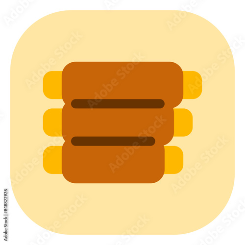 Editable ribs bbq vector icon. Part of a big icon set family. Perfect for web and app interfaces, presentations, infographics, etc