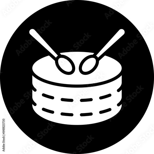 Vector Design Drum Icon Style