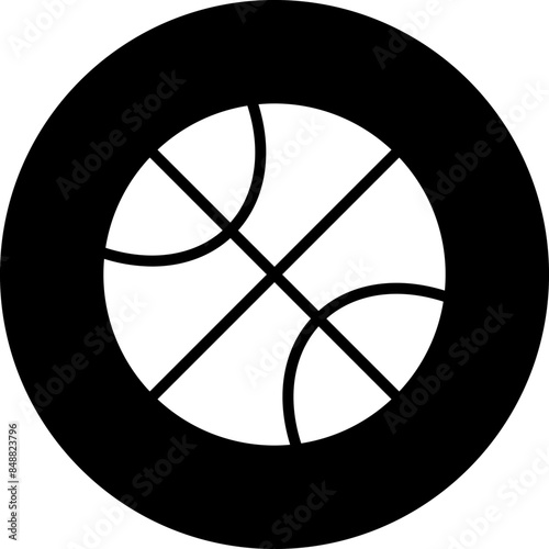 Vector Design Basketball Icon Style
