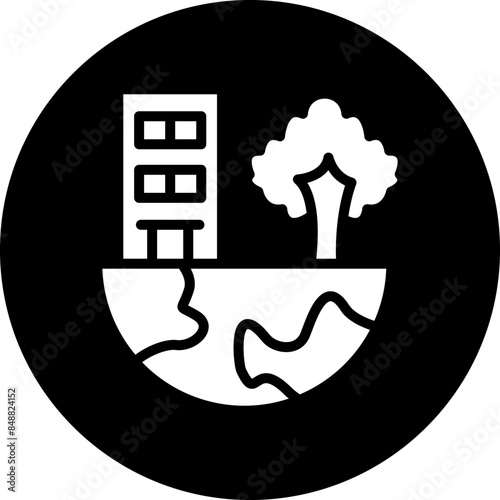 Vector Design Biosphere Icon Style