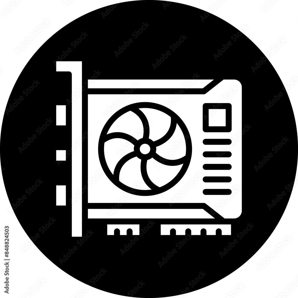 Vector Design Vga Card Icon Style Vector Design Vga Card Icon Style