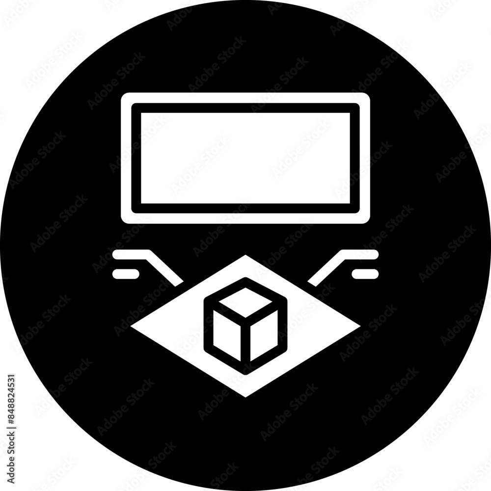 Vector Design Augmented Reality Icon Style Vector Design Augmented Reality Icon Style