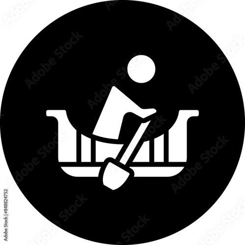 Vector Design Rowing Icon Style