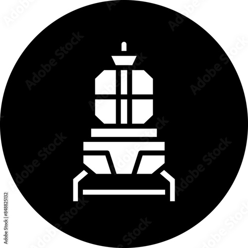 Vector Design Lander Icon Style