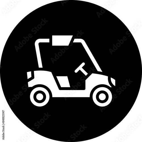 Vector Design Buggy Car Icon Style