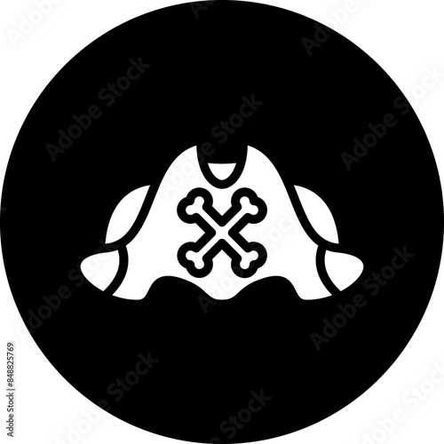 Vector Design Pirate Cap Icon Style