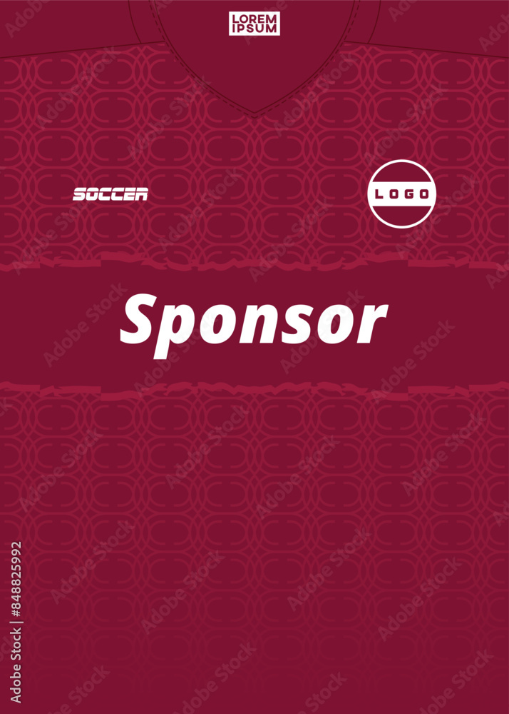 Vector Soccer football jersey seamless pattern texture design for sublimation Vector Soccer football jersey seamless pattern texture design for sublimation