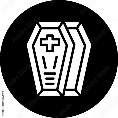 Vector Design Coffin Icon Style