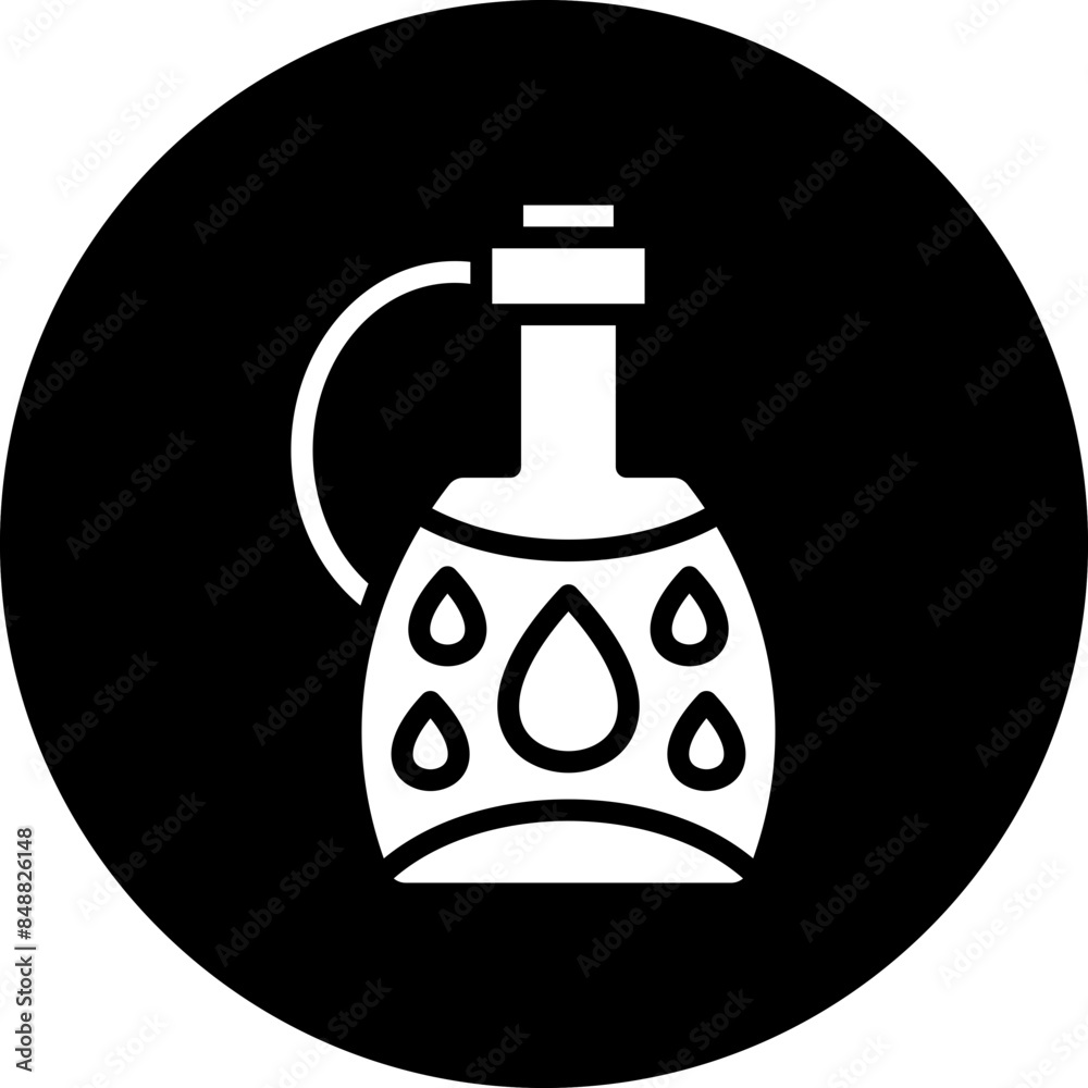 Obraz premium Vector Design Water Canteen Icon Style