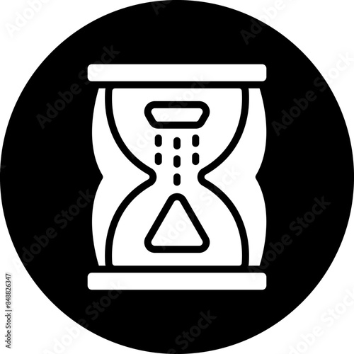 Vector Design Hourglass Icon Style