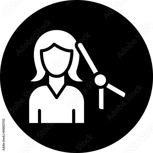 Vector Design Curling Icon Style