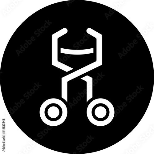 Vector Design Eyelash Curler Icon Style