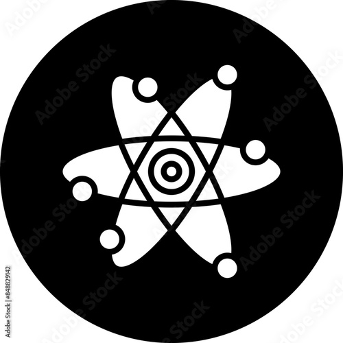 Vector Design Atom Icon Style
