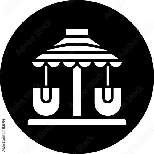 Vector Design Cup Ride Icon Style