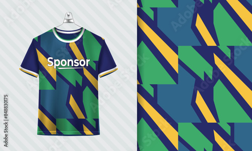 Soccer Jersey Template Sport T Shirt Design