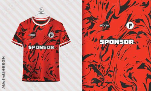 Soccer Jersey Template Sport T Shirt Design