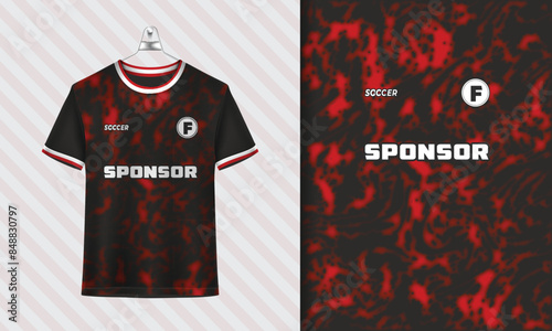 Soccer Jersey Template Sport T Shirt Design