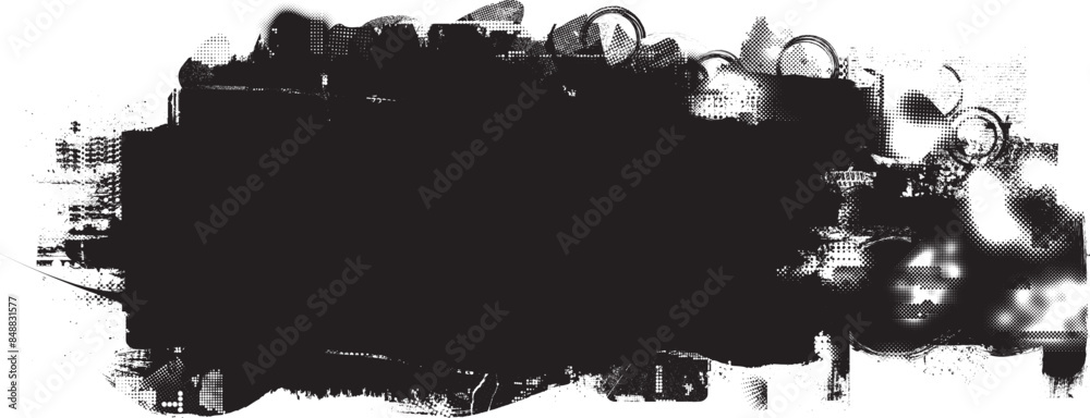 Glitch distorted grange shape . Noise grungy logo . Trendy defect error shapes . Glitched frame .Grunge textured . Distressed effect .Vector shapes Glitch distorted grange shape . Noise grungy logo . Trendy defect error shapes . Glitched frame .Grunge textured . Distressed effect .Vector shapes