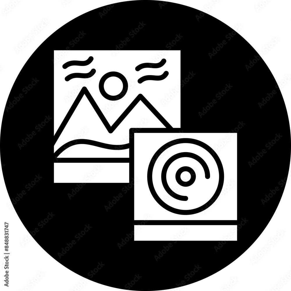 Vector Design Photography Icon Style