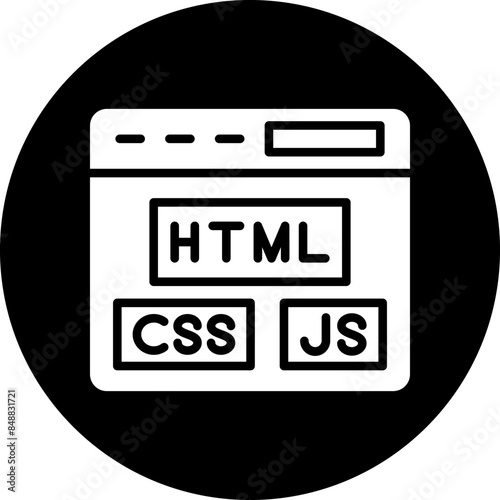 Vector Design Html Js Css Icon Style