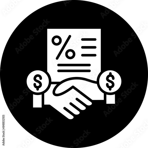 Vector Design Down Payment Icon Style