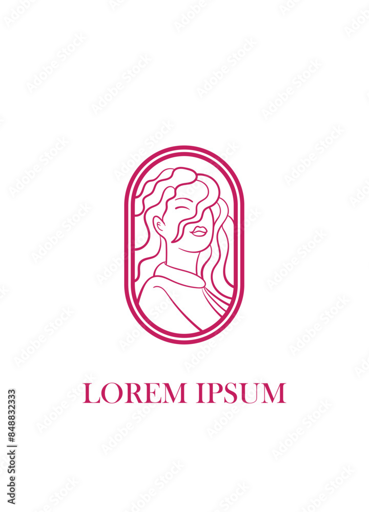 Goddess Luxury Classic Symbol for High End Company Goddess Luxury Classic Symbol for High End Company