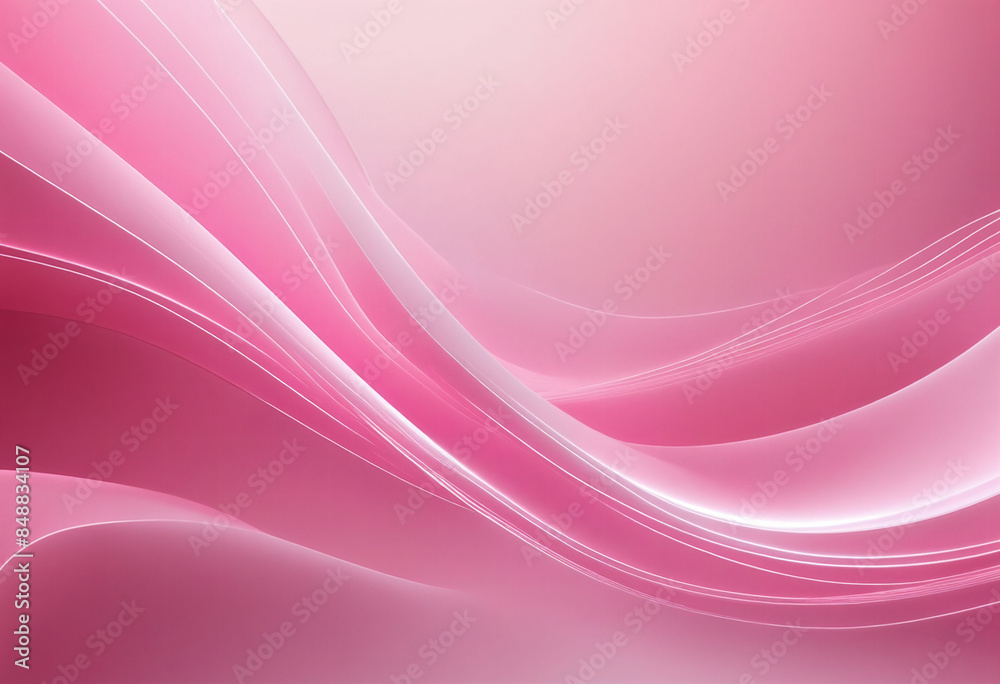 Abstract Pink Light Streaks Background