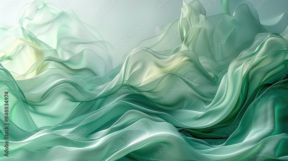 Green Abstract Patterns With A Harmonious Design, Abstract Background HD For Designer Green Abstract Patterns With A Harmonious Design, Abstract Background HD For Designer