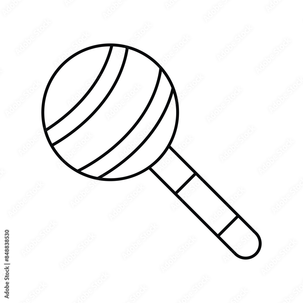 lollipop icon with white background vector stock illustration lollipop icon with white background vector stock illustration