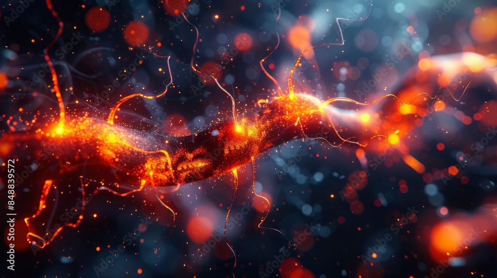 Connections Between Different Realms In 3D Abstract Art, Abstract Background HD For Designer Connections Between Different Realms In 3D Abstract Art, Abstract Background HD For Designer