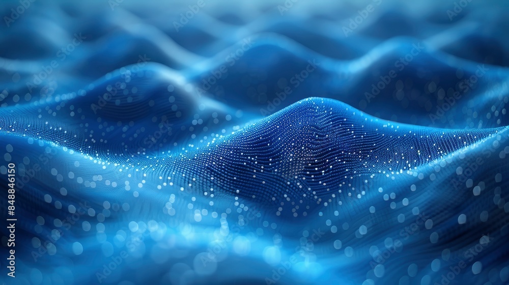 Abstract Wave Depiction Of Connections In A Wave Pattern, Abstract Background HD For Designer