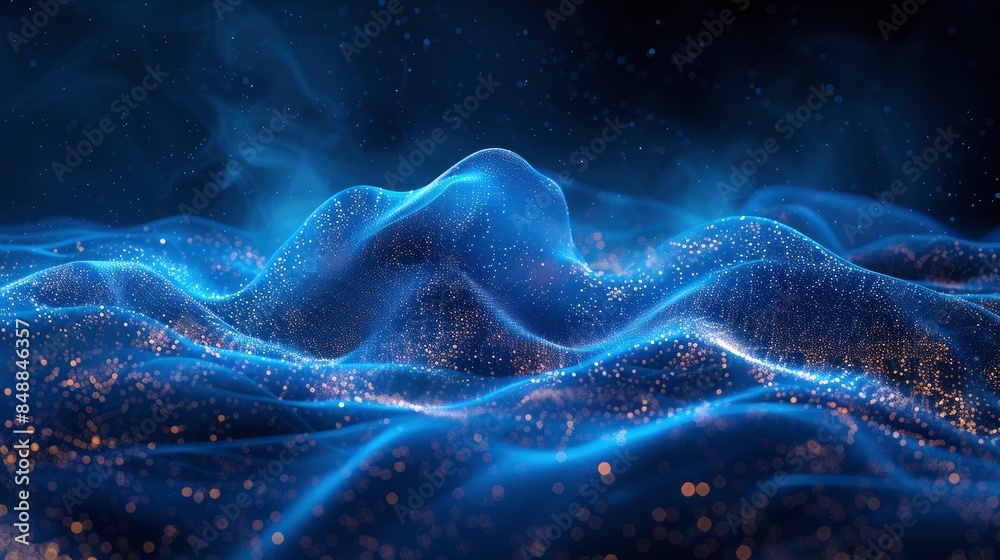 Abstract Wave Depiction Of Connections In A Fluid Dynamics, Abstract Background HD For Designer Abstract Wave Depiction Of Connections In A Fluid Dynamics, Abstract Background HD For Designer