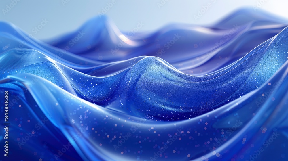 Obraz premium Artistic 3D Connections In An Abstract Tidal Wave, Abstract Background HD For Designer