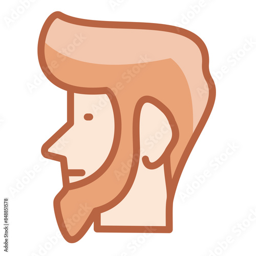 Sideburns Icon