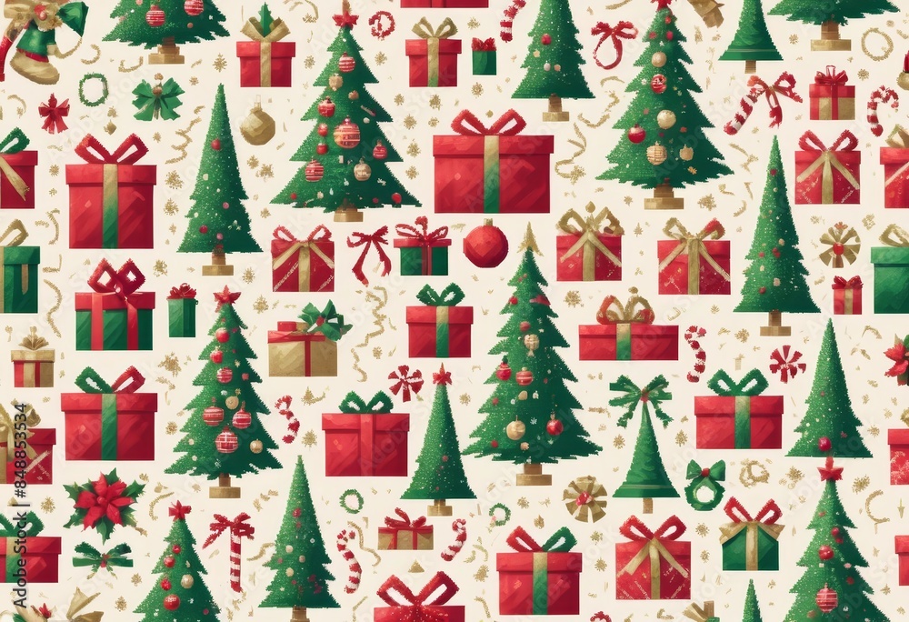 BEIGE christmas background with christmas trees BEIGE christmas background with christmas trees