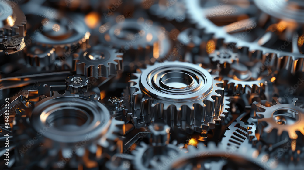 various metal gears, cog, cogwheel, mechanical system, technology, engineering, factory, manufacturing, steel, teamwork, wheel, motion, industry, equipment, mechanism, machinery, machine, connection various metal gears, cog, cogwheel, mechanical system, technology, engineering, factory, manufacturing, steel, teamwork, wheel, motion, industry, equipment, mechanism, machinery, machine, connection