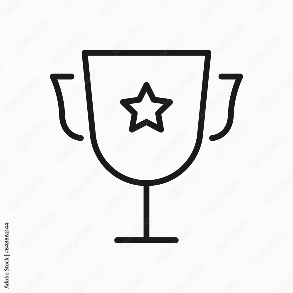 Prize line icon. Victory, award, winner sign or symbol. Isolated on a white background. Pixel perfect. Editable stroke. 64x64. Prize line icon. Victory, award, winner sign or symbol. Isolated on a white background. Pixel perfect. Editable stroke. 64x64.