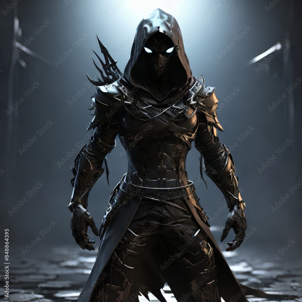 Naklejka premium cyber person