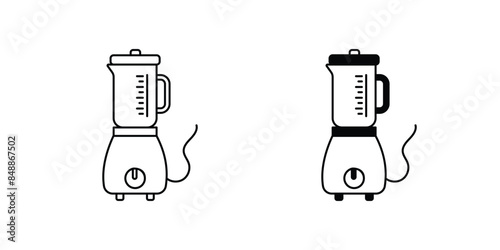 blender icon with white background vector stock illustration