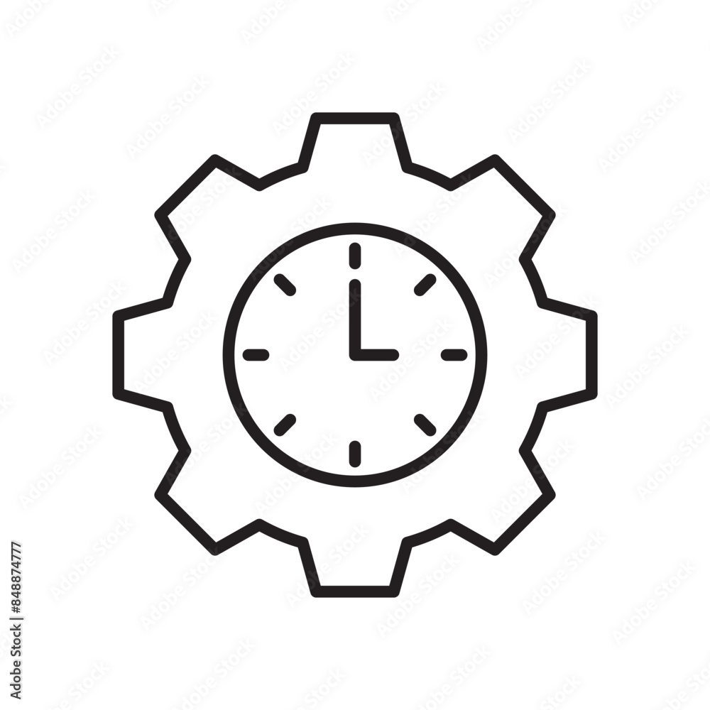 Time Management Icon Time Management Icon