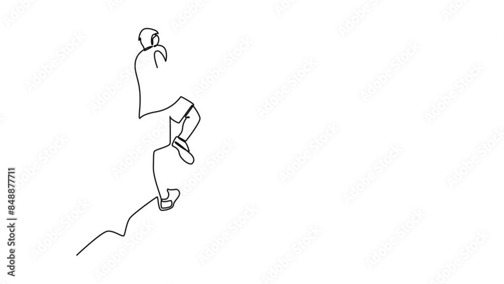 Earthquake safety concept. Single line draw design. Full length animation illustration. High quality 4k footage. Earthquake safety concept. Single line draw design. Full length animation illustration. High quality 4k footage.