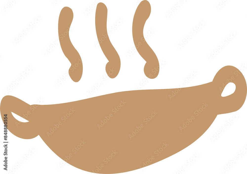 The kitchenware drawing style for food concept. The kitchenware drawing style for food concept.