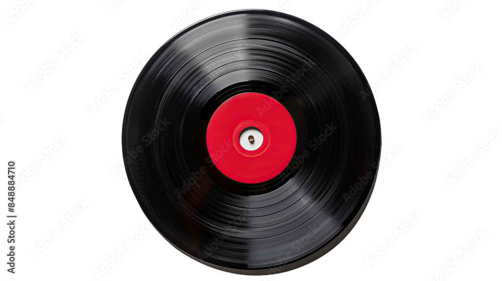 Gramophone record on a transparent background Gramophone record on a transparent background
