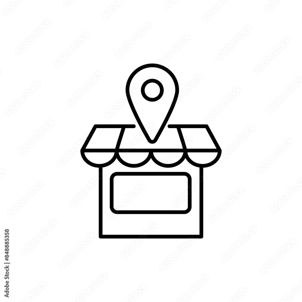 shop online icon on white background shop online icon on white background